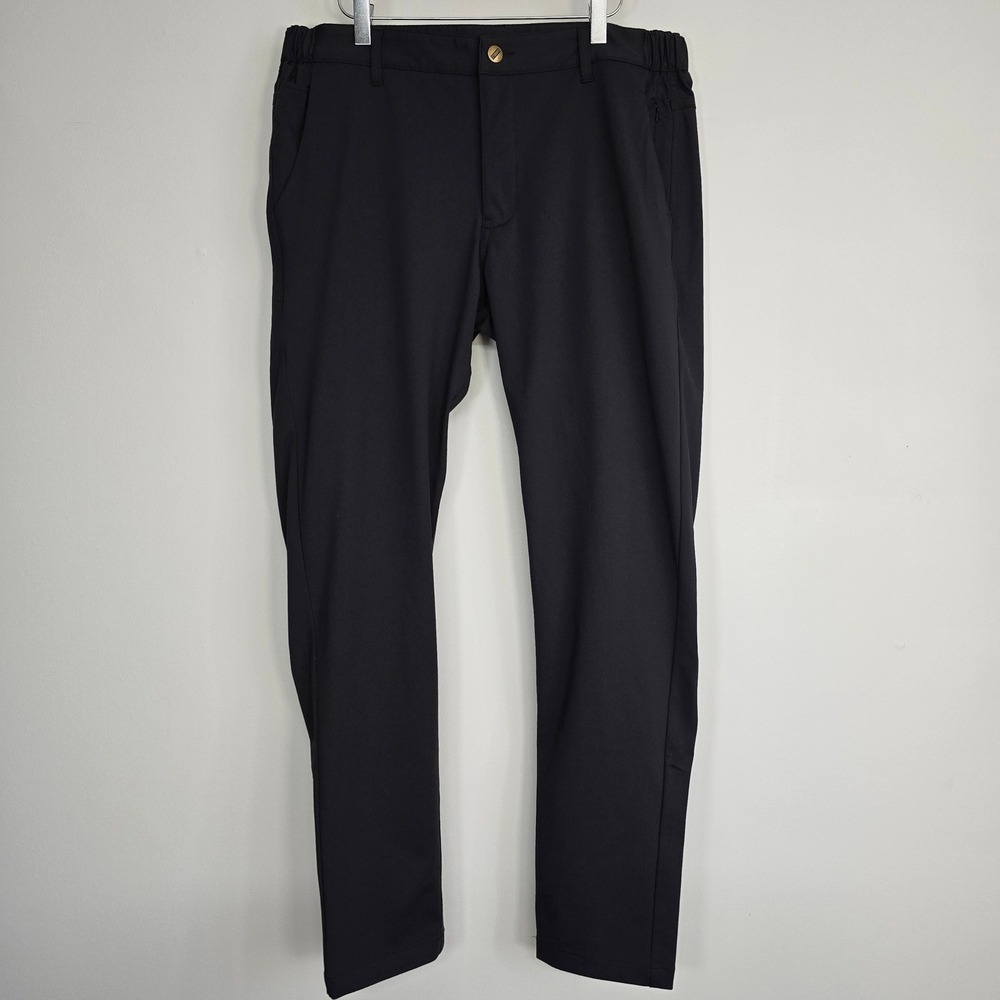 Barbell Apparel Slim Fit Pants Mens 34 Black Technical Performance Gorpcore